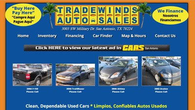 Visit Tradewinds Auto Sales